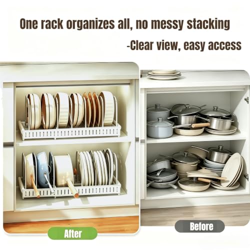 Pots and Pans Organizer Rack for under Cabinet, Expa | All Products - Image 4