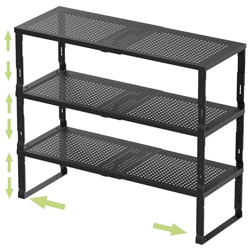Jojocross Adjustable Expanable Stackable Spice Rack Shelf - Image 2