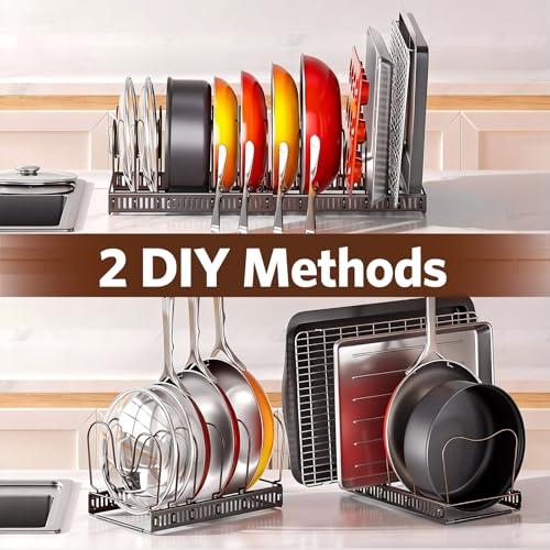 ORDORA Pots and Pans Organizer under Cabinet, 11.8-2 | All Products - Image 6