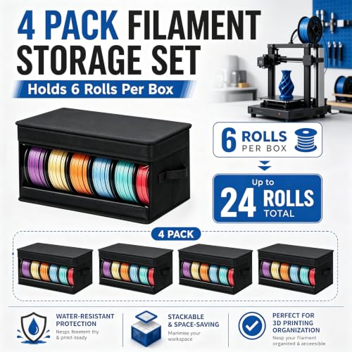 3D Printer Filament Storage Box, 4 Pack Filament Dry | All Products - Image 5