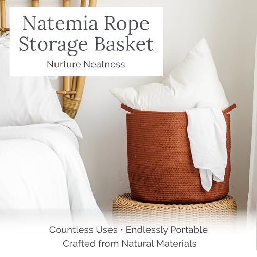 Natemia Extra Large Storage Basket (20" x 20" x 14") - Woven - Image 3