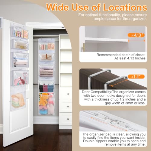 Over Door Organizer and Storage, Hanging Toy Holder - Image 3