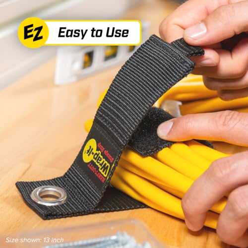 Heavy-Duty Wrap-It Storage Straps, 17-inch (6 Pack) - Image 3