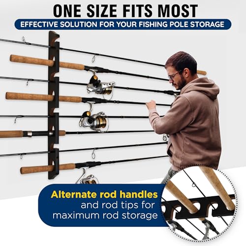 Rush Creek Creations 8-Rod Engineered Wood Fishing Rod - Image 7