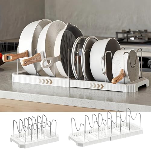 Expandable Pot and Pan Organizer Rack for Kitchen Ca | All Products - Image 2
