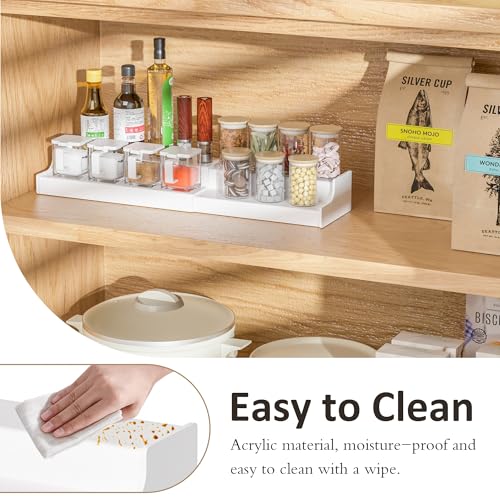 Sezanrpt Expandable Spice Rack Cabinet Organizer 2 Tier - Image 7