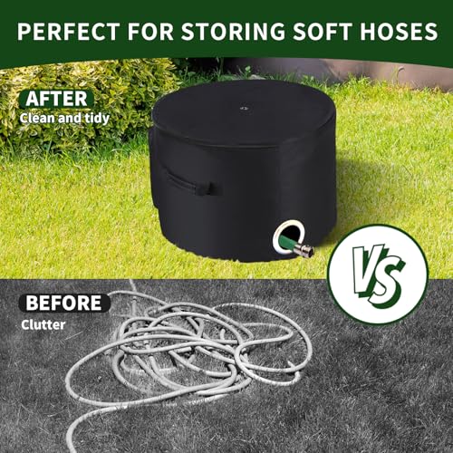 Garden Water Hose Holder Storage Bag Pot，Water Hose - Image 6