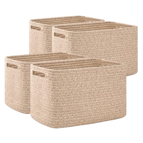 OIAHOMY 4 Pack Storage Baskets for Organizing 15L Cube - Image 2