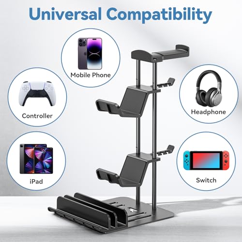 KDD Headphone Stand, Controller Holder & Headset Holder for Desk - Image 7