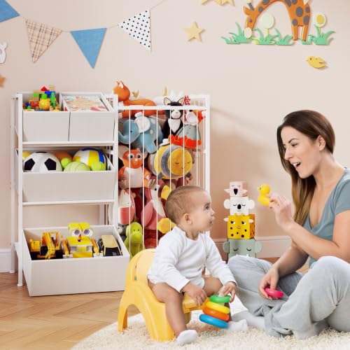 BBLIKE Toy Storage Organizer, Stuffed Animal Storage - Image 5