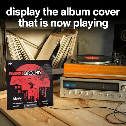 8 Pack Vinyl Record Stand, Acrylic Record Display Stand - Image 6