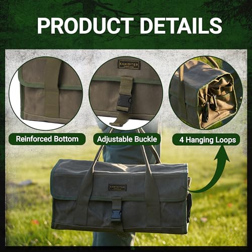 Camping Gear Bag, Camp Kitchen Organizer Buckle-closure - Image 6