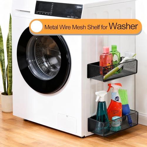 WUWEOT 2 Pack Magnetic Basket Fridge Side Organizers - Image 7