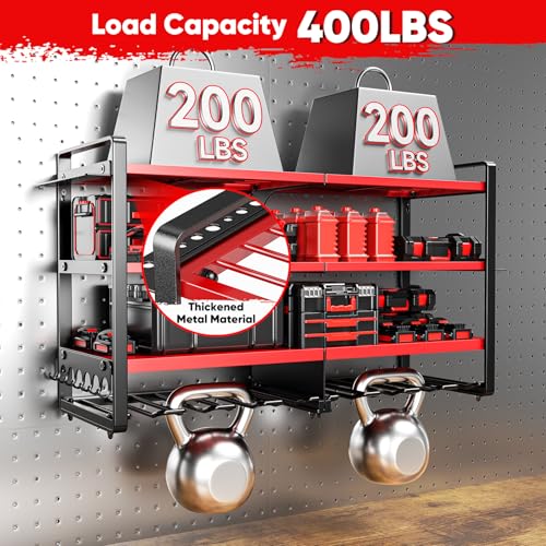 Upgrade Large power tool organizer Wall Mount,4 Layers - Image 4