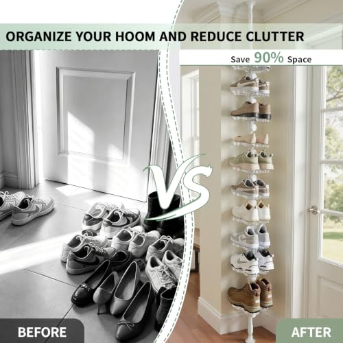 Shoe Organizers – 10-Tier Free Standing Shoe Racks - Image 6