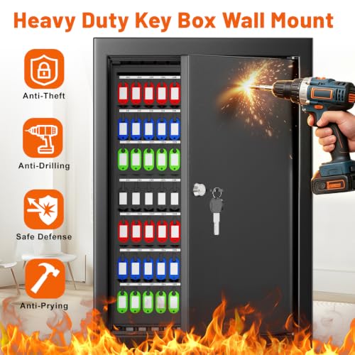 354 Position Key Lock Box Wall Mount, Key Storage | Home Organization - Image 4