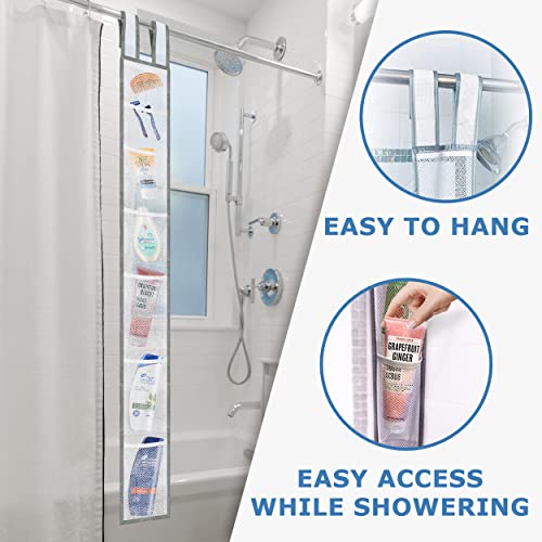 Skywin Hanging Mesh Shower Caddy, 7 Pockets, Quick D | All Products - Image 3