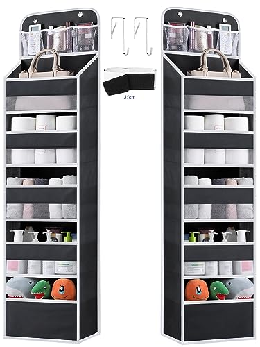 Over the Door Organizer Storage - 5 Tier Hanging Storage shelves - Image 2