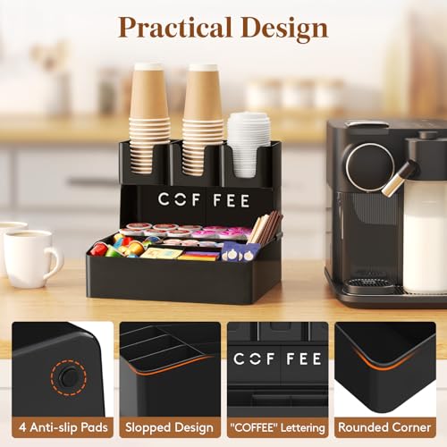 Lifewit 2-tier Coffee Station Organizer, 10 Compartm | All Products - Image 6