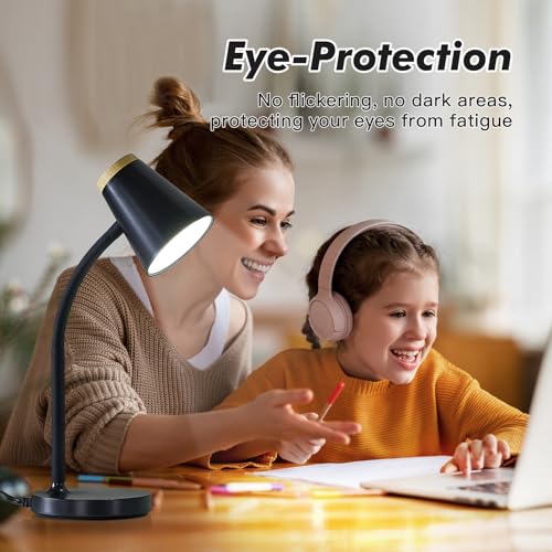 EJIAXIN Desk Lamp for College Dorm Room - Small LED Desk Lamp - Image 6