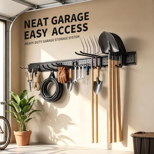 Garage Wall Organizer - 450 LBS Heavy Duty Garage Wall Organizer - Image 7