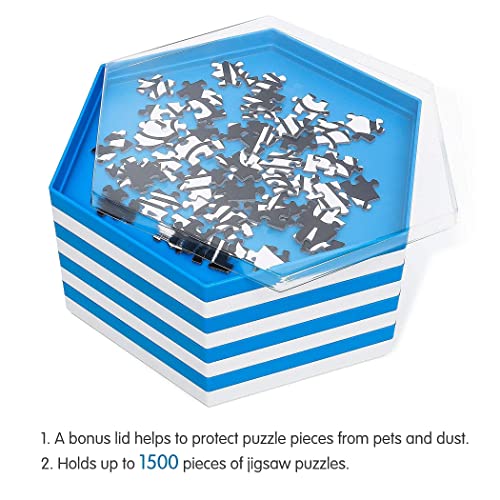 Becko Puzzle Mat for Puzzle Up to 1500 Pieces + Puzzle Sorting - Image 5