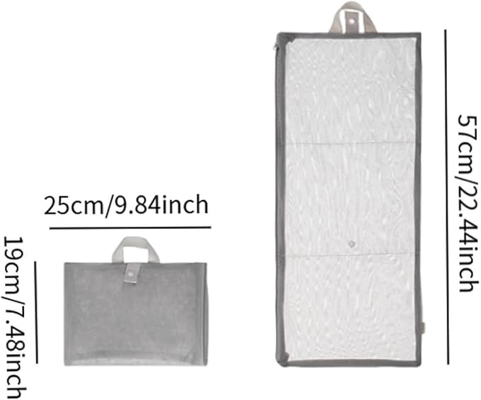 Mesh Laundry Bags with 3 Individual Pouch Foldable Bra Laundry Bags Lingerie Wash Bags for Washing Delicates Intimates Washing Machine Cleans Drys Storage Organizer Underwear Socks Travel