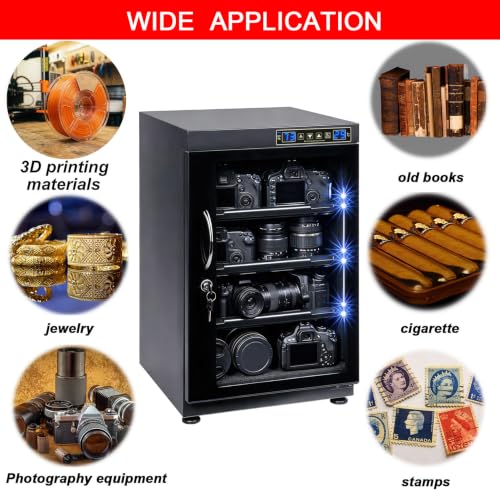 85L Dehumidifying Dry Cabinet Box, Touch Screen 4 Layers - Image 7
