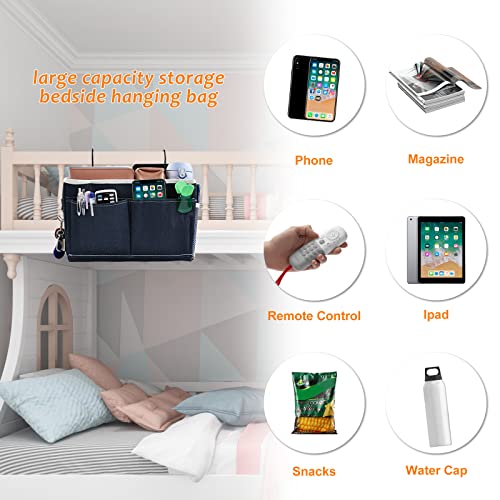 Surblue Bedside Caddy Bedside Storage Bag Hanging | Home Organization - Image 4
