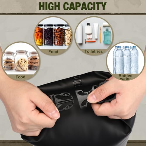 Foilswirl Bear Bag Food Storage System for Camping,10 L,Black - Image 5
