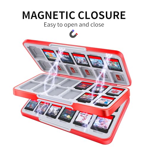 MOSAHOLL Switch Game Card Case Holder - Portable Game Organizer - Image 4