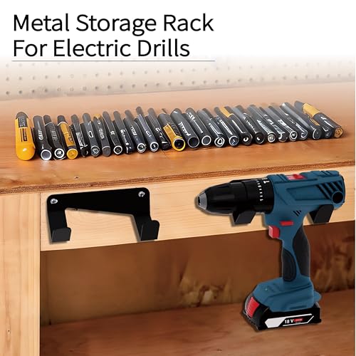 Drill Holder, Heavy Duty Steel Drill Dock Wall Mount - Image 4