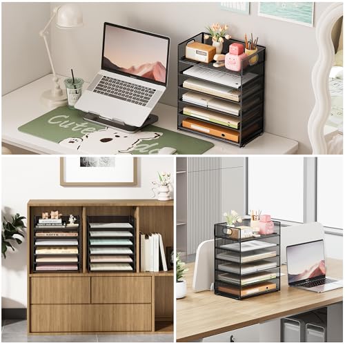 6 Tier Paper Organizer with Handle,Construction Teac | All Products - Image 5