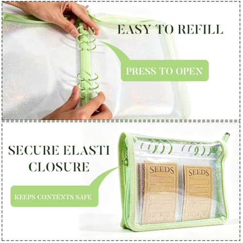 Seed Storage Organizer Binder, Seed Packet Organizer - Image 6