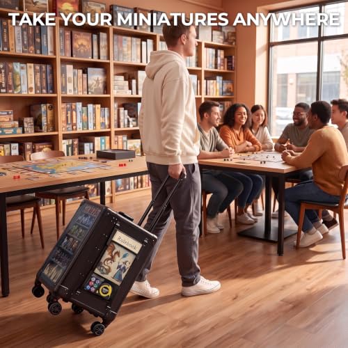 Nicpro Miniature Carrying Case, Storage & Display Case - Image 3