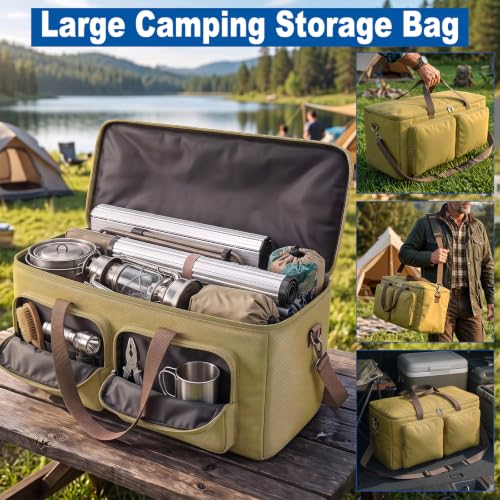 35.4 In Large Camping Tent Storage Bag,Thick 600D Oxford - Image 8
