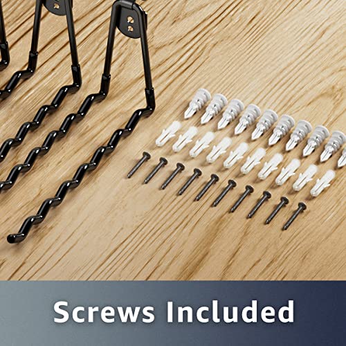 Garage Hooks 11.8" Long with 2 Extension Storage Straps (4 Pack) - Image 8