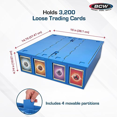 BCW Collectible Card Bin, Holds 3 - Image 4