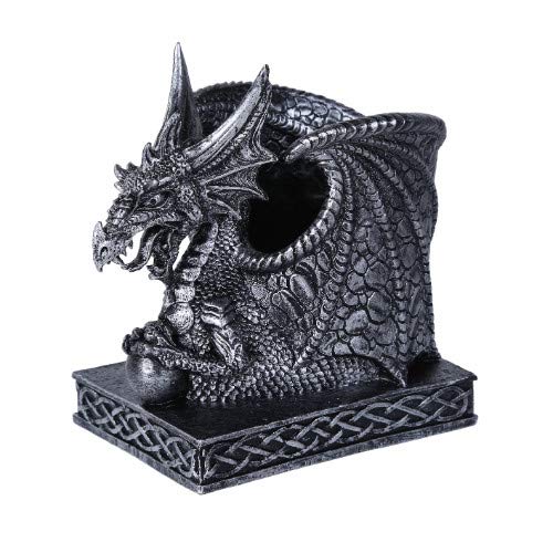Pacific Giftware Fantasy Dragon Utility Pen Holder Organizer - Image 1