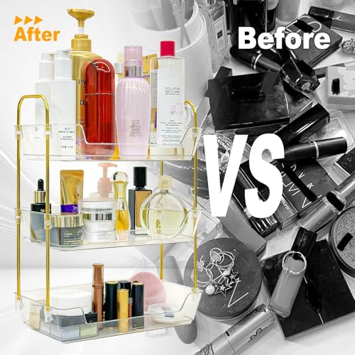 Leoenir 3-Tier Bathroom Organizer Countertop – Makeup, Perfume - Image 5