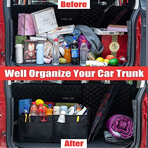 JOJOY LUX Car Trunk Organizer with Multi Compartments - Image 6