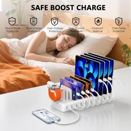 100W Charging Station for Multiple Devices, 10-Port | All Products - Image 7