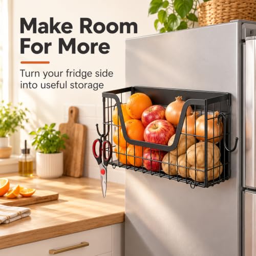 Saiveina Magnetic Fridge Shelf Organizer, Ventilated - Image 7