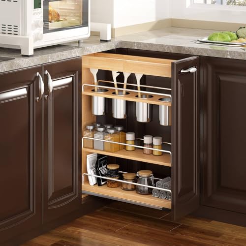 OCG 5" Pull-Out Solid Wood Storage Organizer for Bas | All Products - Image 3