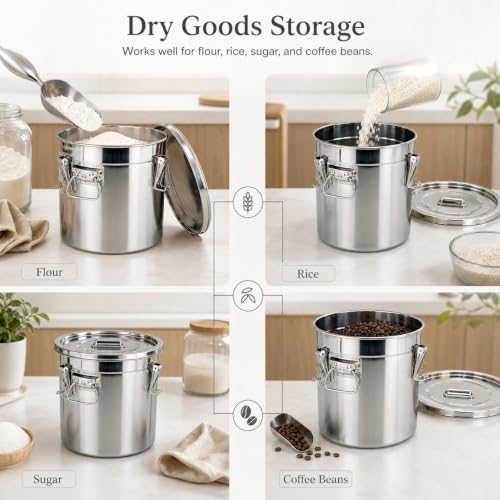 QWORK Stainless Steel Food Storage Container 3.17 Ga | All Products - Image 4