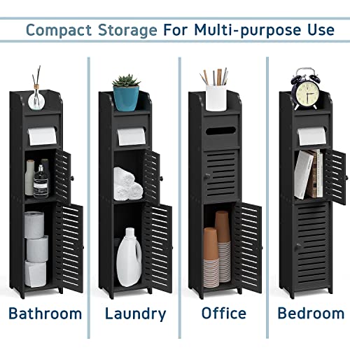 Hearth & Harbor Storage Cabinet With Doors for Toilet - Image 5