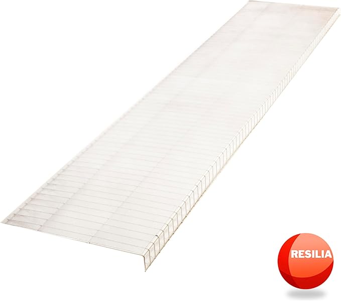 RESILIA Closet Shelf Liner for Wire Shelving – 20" Wide x 25' Long Heavy Duty Waterproof Liners, Clear PVC Covers for Kitchen Pantry, Bathroom Closet, & Cabinet Storage, Made in The USA