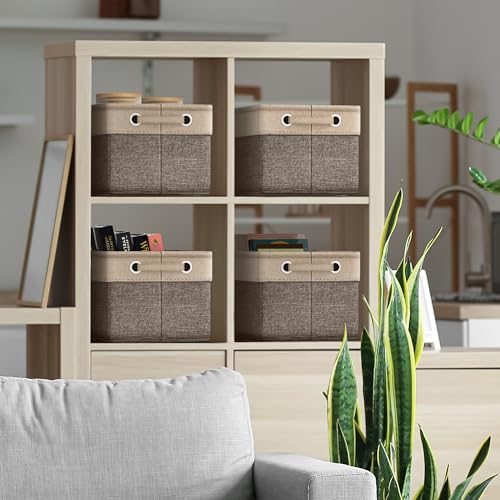 Sorbus Storage Baskets for Shelves, Foldable Organizer (3 Pack - Image 4