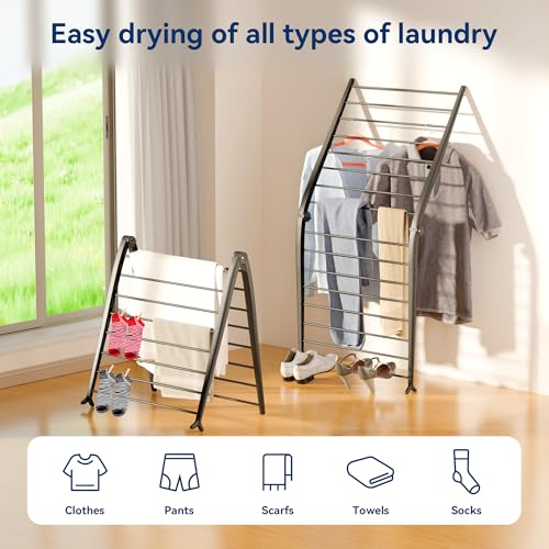 Whitmor Spacemaker Folding Drying Rack, Indoor Cloth | All Products - Image 4