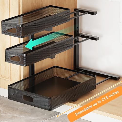 Under Sink Organizer, 3-tier Under Sink Storage Organizer - Image 4